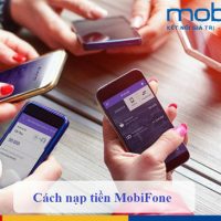 nhung cach nap tien MobiFone