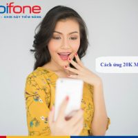 cach ung 20k MobiFone