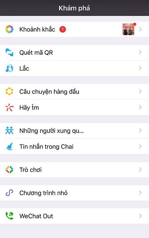 nhung buoc thay doi ngon ngu tieng viet tren wechat