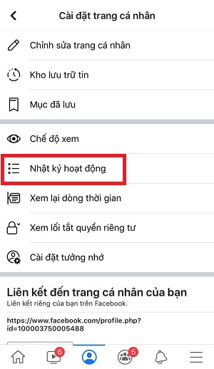 xem lai danh sach huy ket ban tren facebook 