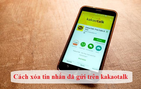 cach xoa tin nhan da gui tren kakaotalk tren dien thoai