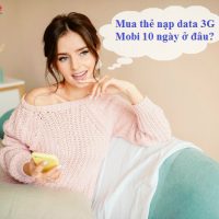 mua the nap data 3g mobifone 10 ngay o dau