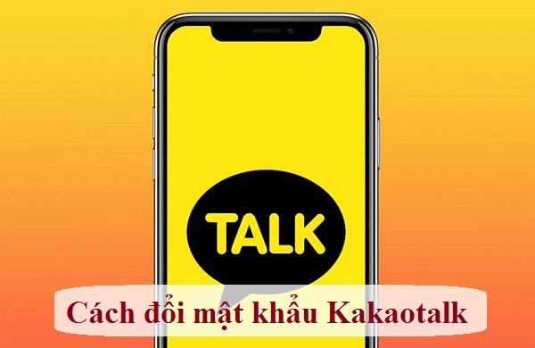 cach doi mat khau kakaotalk