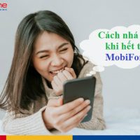 cach nha may khi het tien mobifone