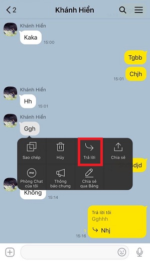 sao chep tin nhan kakaotalk don gian