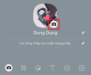 Meo doi anh dai dien kakaotalk