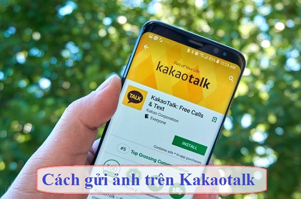 cach gui anh tren kakaotalk