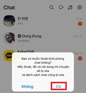  roi phong chat kakaotalk sieu de