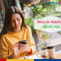 cach nhan tin mobifone khi het tien