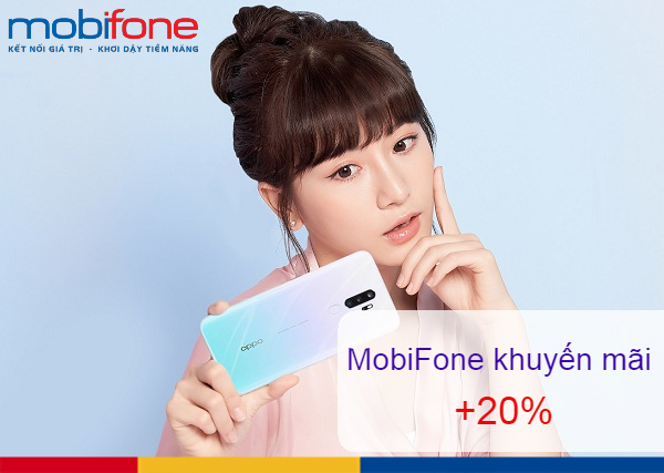 mobifone khuyen mai 20 the nap thang 2 2020