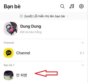 cach an ban be tren kakaotalk