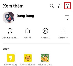 thay giao dien kakaotalk theo huong doc ngang sieu de