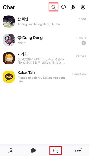 ket ban tren kakaotalk bang so dien thoai nhanh