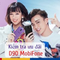 cach kiem tra uu dai con lai cua goi d90 cua mobifone