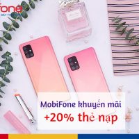 mobifone khuyen mai 20 the nap thang 5 2020