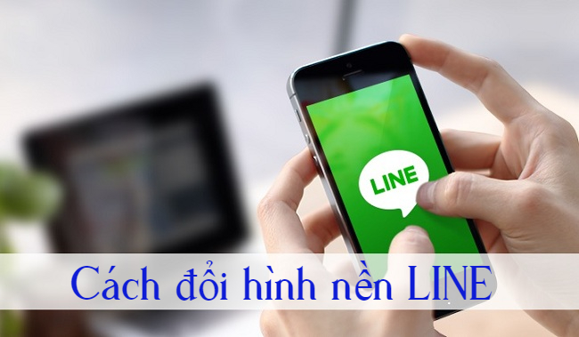 cach doi hinh nen line