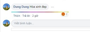 tao dai mau trong binh luan tren facebook nhanh