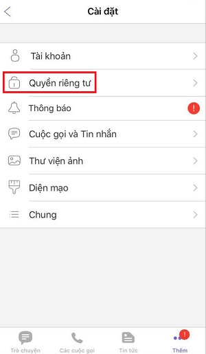 an trang thai truc tuyen tren viber nhanh