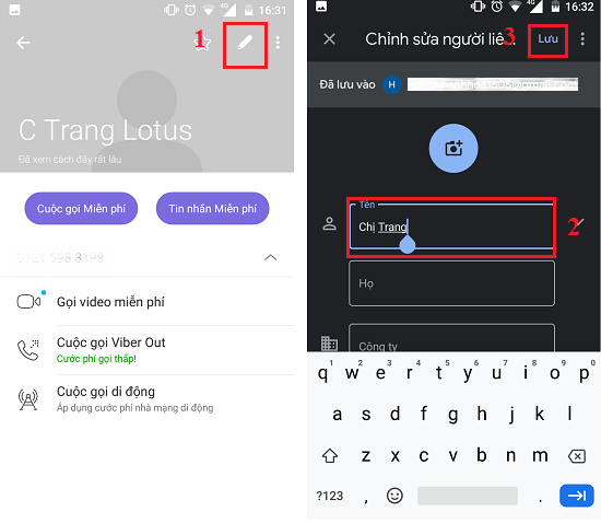 doi ten ban be tren Viber 