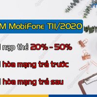 lịch khuyến mãi MobiFone tháng 11/2020