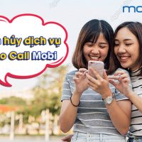 cach huy dich vu Video Call MobiFone