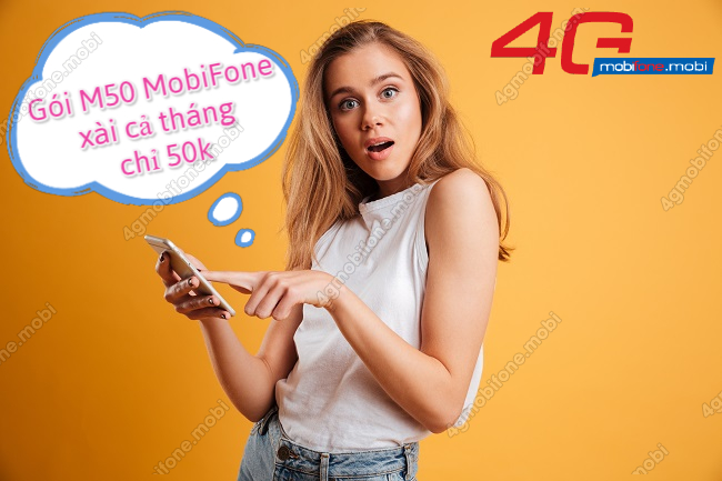 đăng ký gói M50 MobiFone