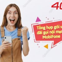 gói gọi nội mạng MobiFone