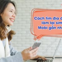 tim dia diem lam lai sim MobiFone gan nhat