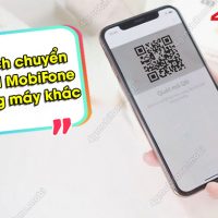 chuyen eSIM MobiFone sang may khac