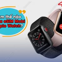 eSIM MobiFone Apple Watch