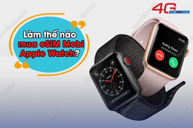 eSIM MobiFone Apple Watch