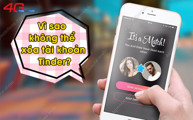 khong the xoa tai khoan Tinder