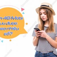 sim 4G Mobifone luu duoc bao nhieu so