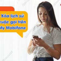 xoa lich su cuoc goi tren My MobiFone