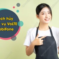 huy dich vu VoLTE MobiFone