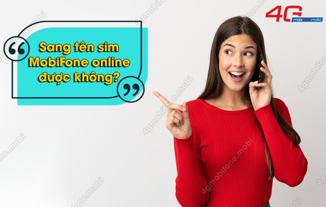 sang ten sim MobiFone online 