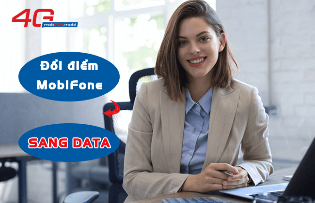 cach doi diem mobifone sang data