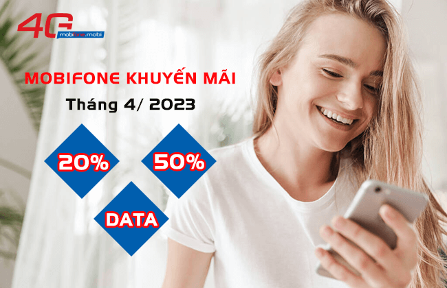 lịch khuyến mai mobifone tháng 4-2023